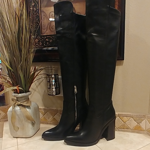 Charles David Shoes - CHARLES DAVID Shania-2 OTK Lthr Boots 39.5 NEW